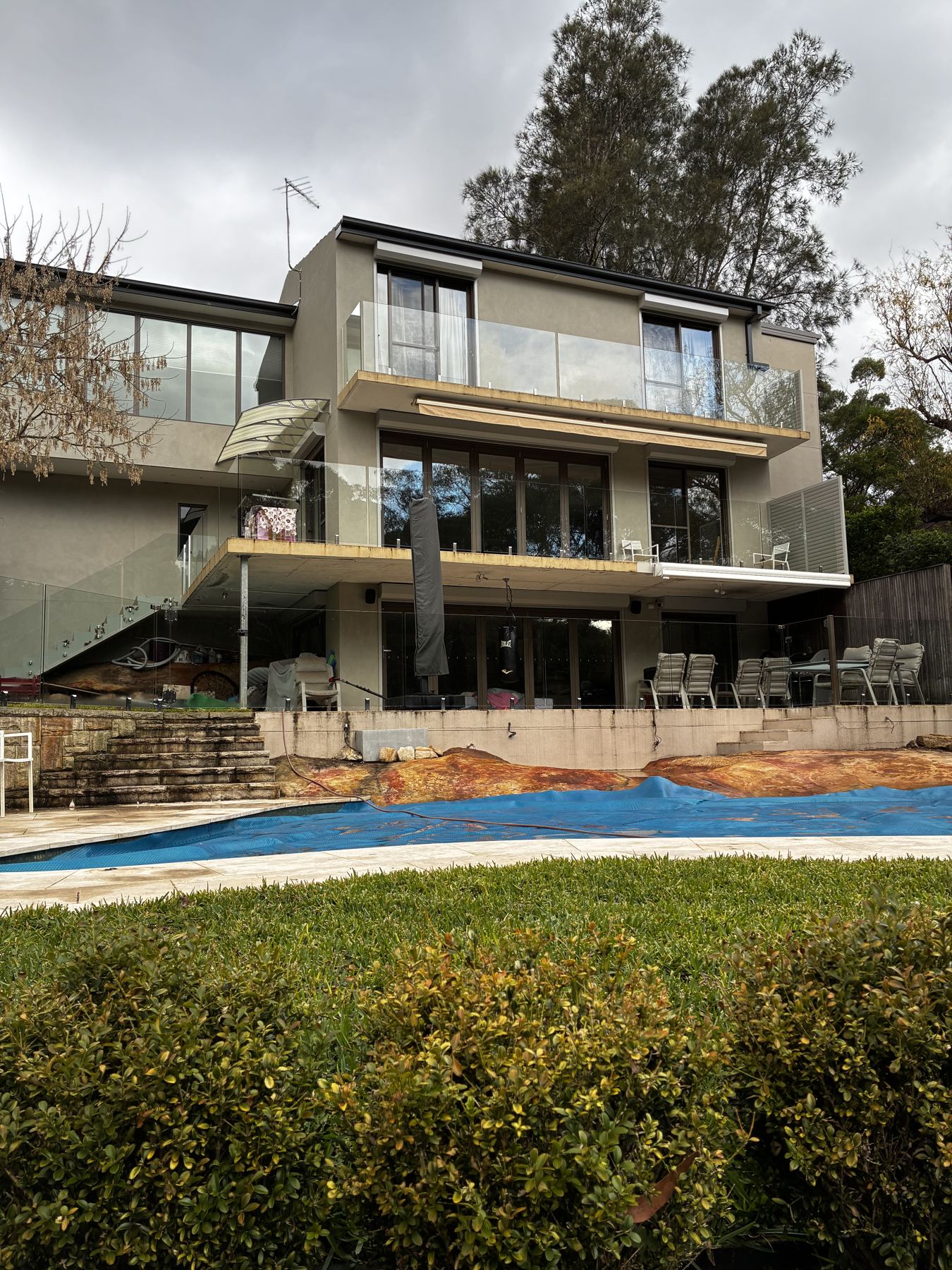 Large three-storey home with pool